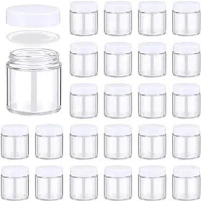 Beyaz Kozmetik Kavanozları